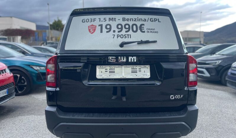 
								SWM G03F 1.5 BI-FUEL 110CV full									